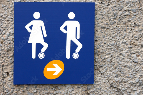 Obraz na płótnie vestiaire