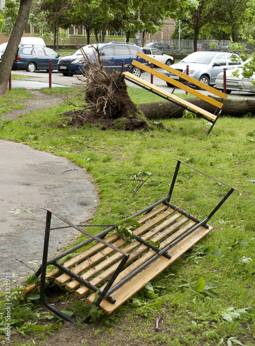 Storm damage