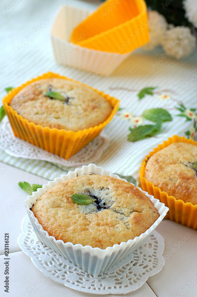 Berry muffins Berry muffins