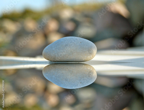 Canvas Print Galet zen