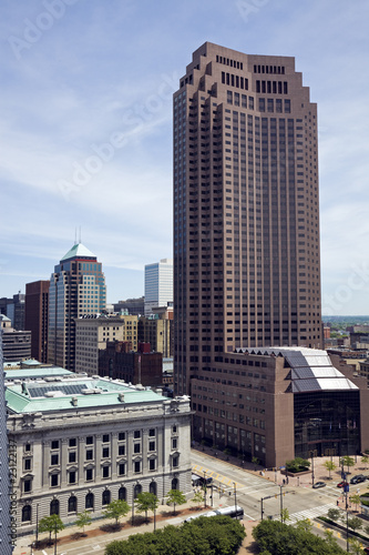 Cleveland  Ohio - architecture of downtown