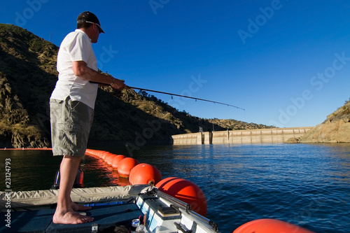 Fishing near the Dam
