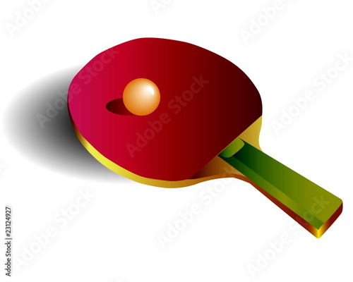 Racket for table tennis