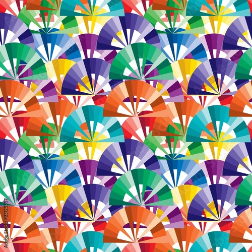 Seamless vivid swirl pattern