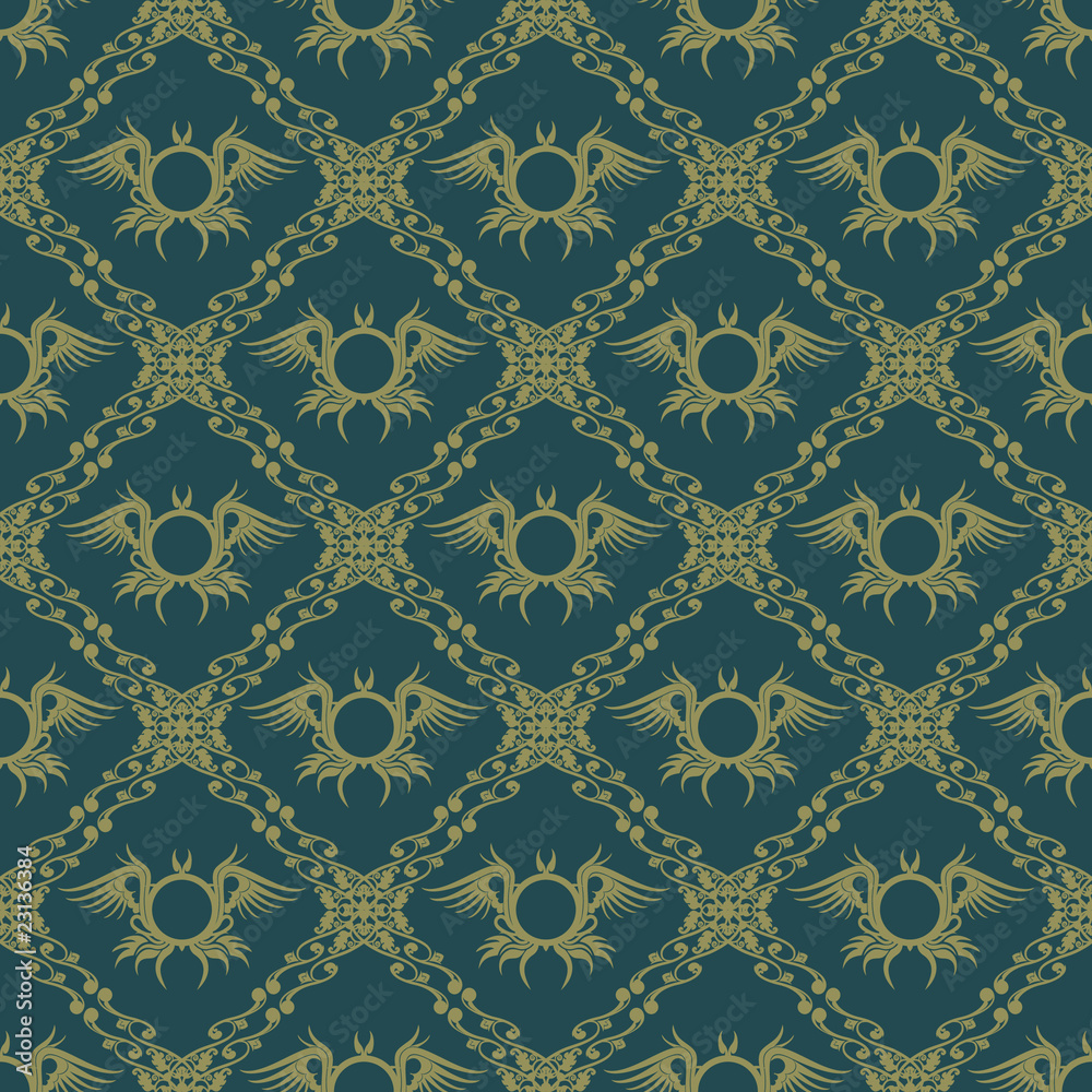 Green pattern Green pattern