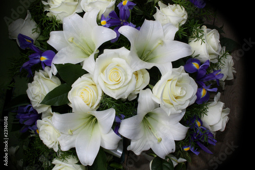 Funeral flowers for condolences