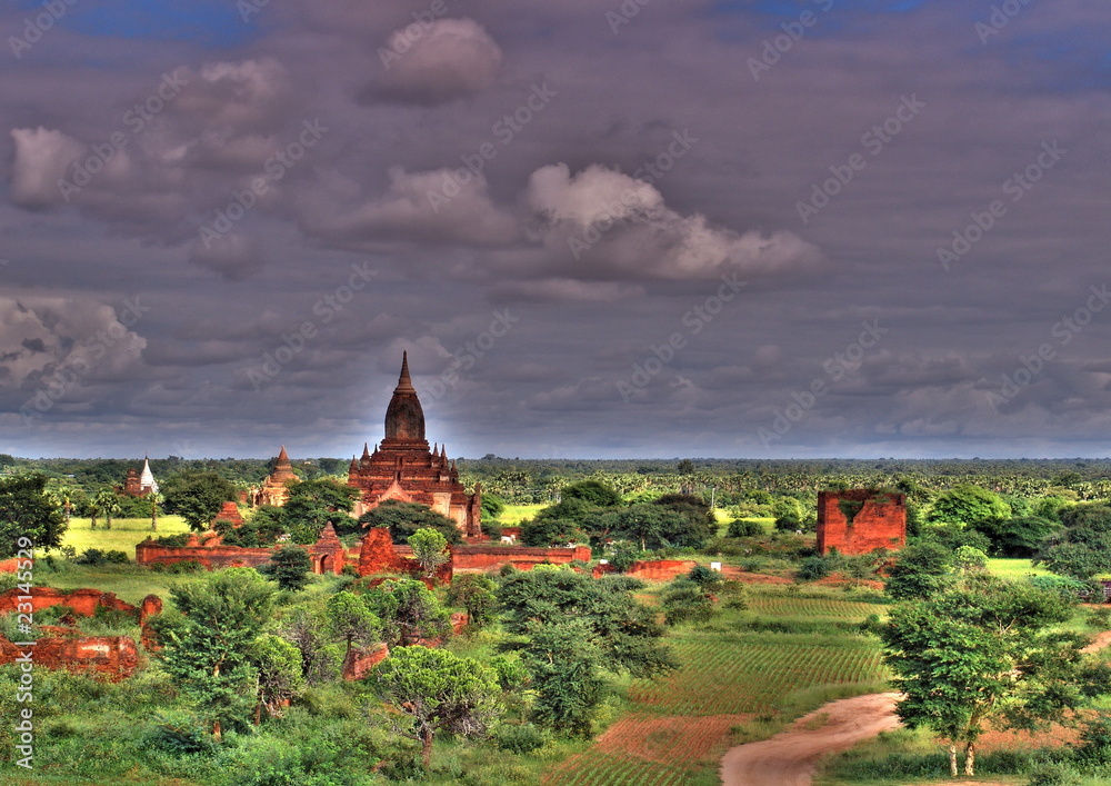 Myanmar, Bagan - Aerial view nb. 17
