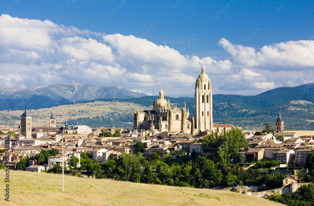 Obraz premium Segovia, Castile and Leon, Spain