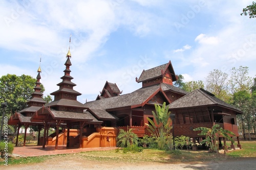 north region Thailand architechture style