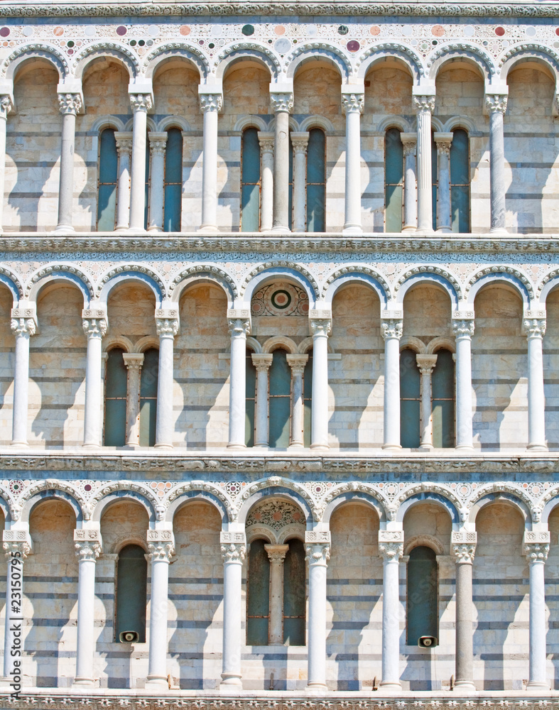 Middle Ages Duomo facade
