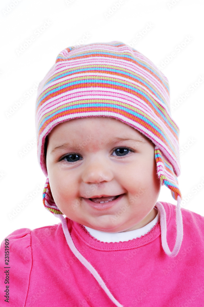 Portrait of lovely baby Portrait of lovely baby
