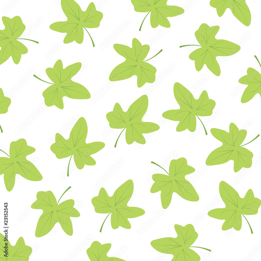 Seamless wallpaper with leaves Seamless wallpaper with leaves