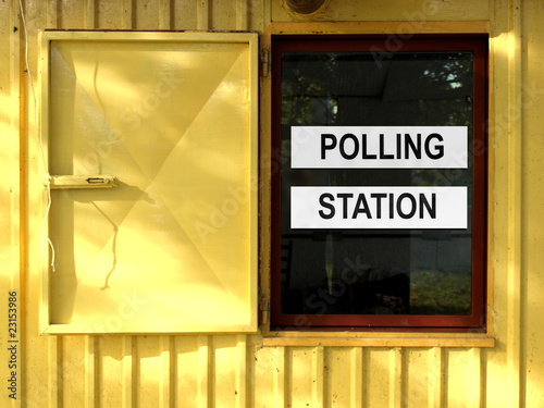 Polling station photo