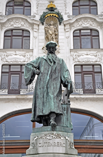 Johannes guteberg Denkmal, Wien