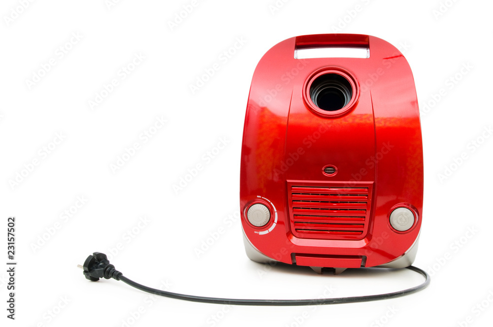 Vacuum cleaner isolated on the white background Vacuum cleaner isolated on the white background