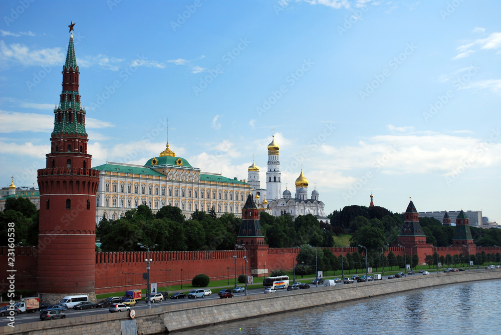 Kremlin au bord de la Moskova