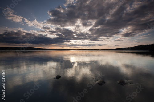 Beautiful view from a lake. © Henrik Larsson