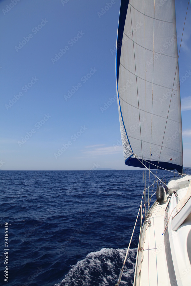 Fototapeta premium Freie Fahrt voraus