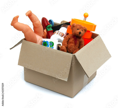 Caisse d'objets - Box of junks