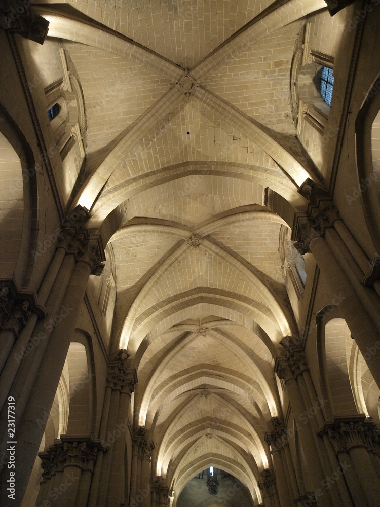 Boveda central de la Catedral Vieja de Salamanca