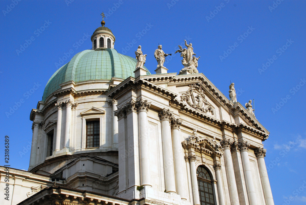 Fototapeta premium Duomo di Brescia