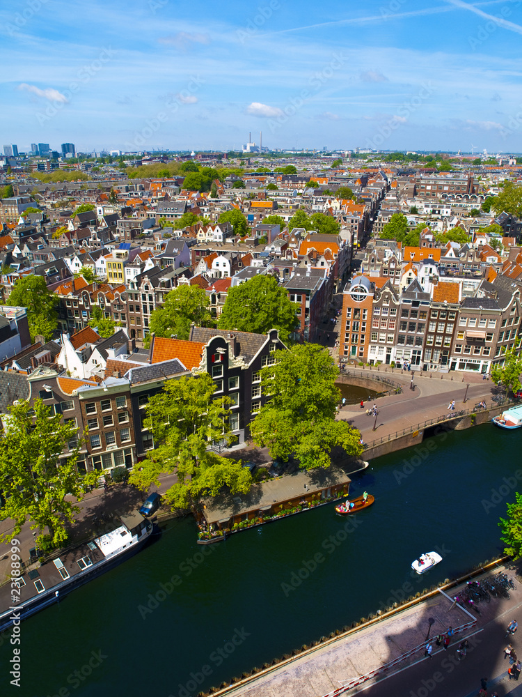 Obraz premium Sunny Amsterdam