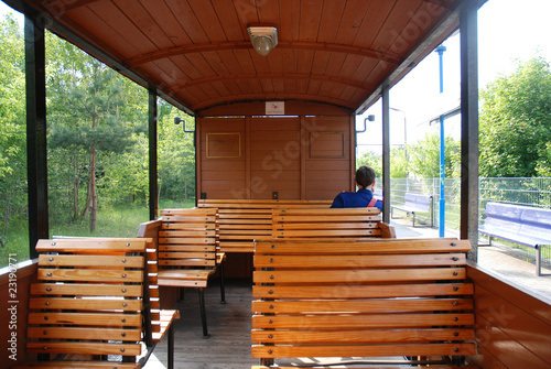 Holzwagen Parkeisenbahn photo