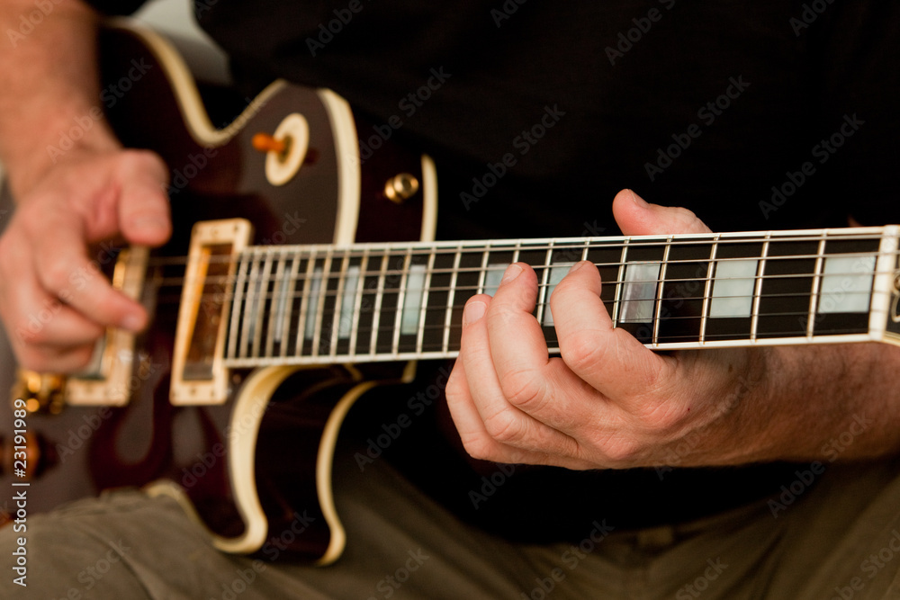 Fototapeta premium guitar player