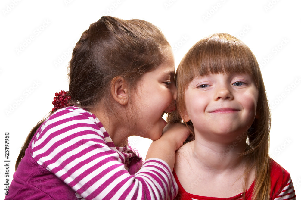 Telling a secret Telling a secret