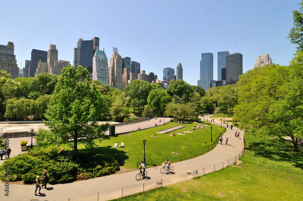 Naklejka premium Central Park.