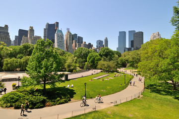 Canvas schilderij Central Park Groene oase Central Park  © Touch
