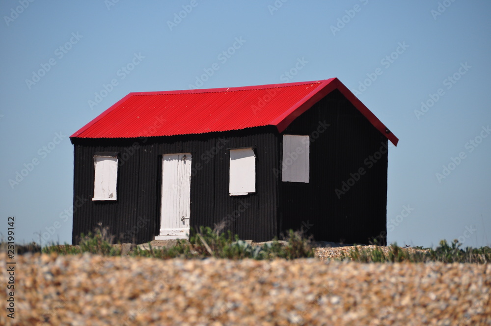 Colourful hut Colourful hut