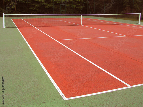 Terrain de tennis