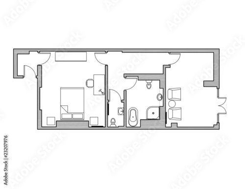 Floor plan apartment 3