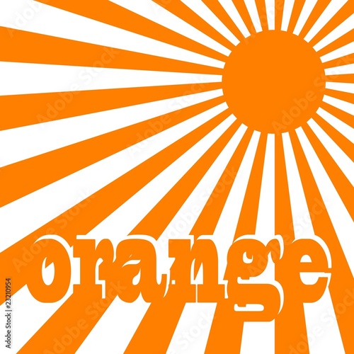 orange banner