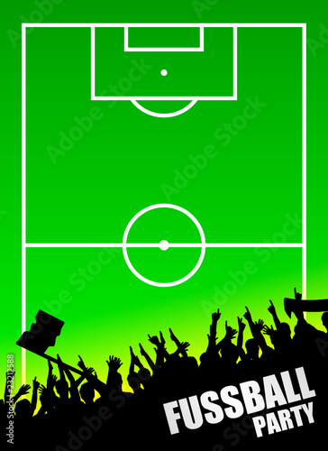 plakat fussball-fans I