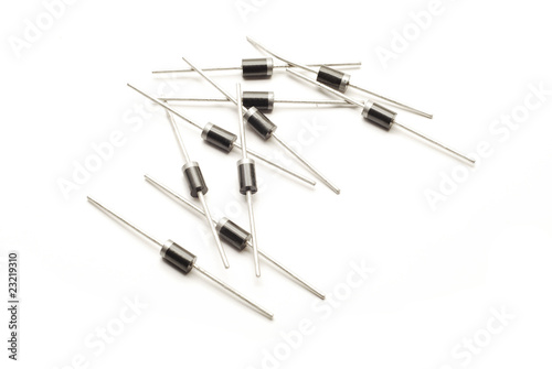 diodes isolated photo