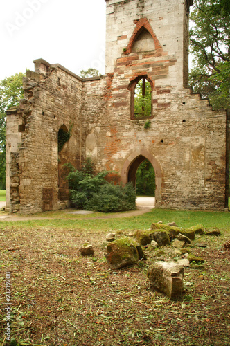 Ruine des Tempelherrenhauses in Weimar photo