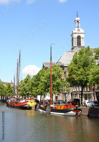 Dutch Canal and Church