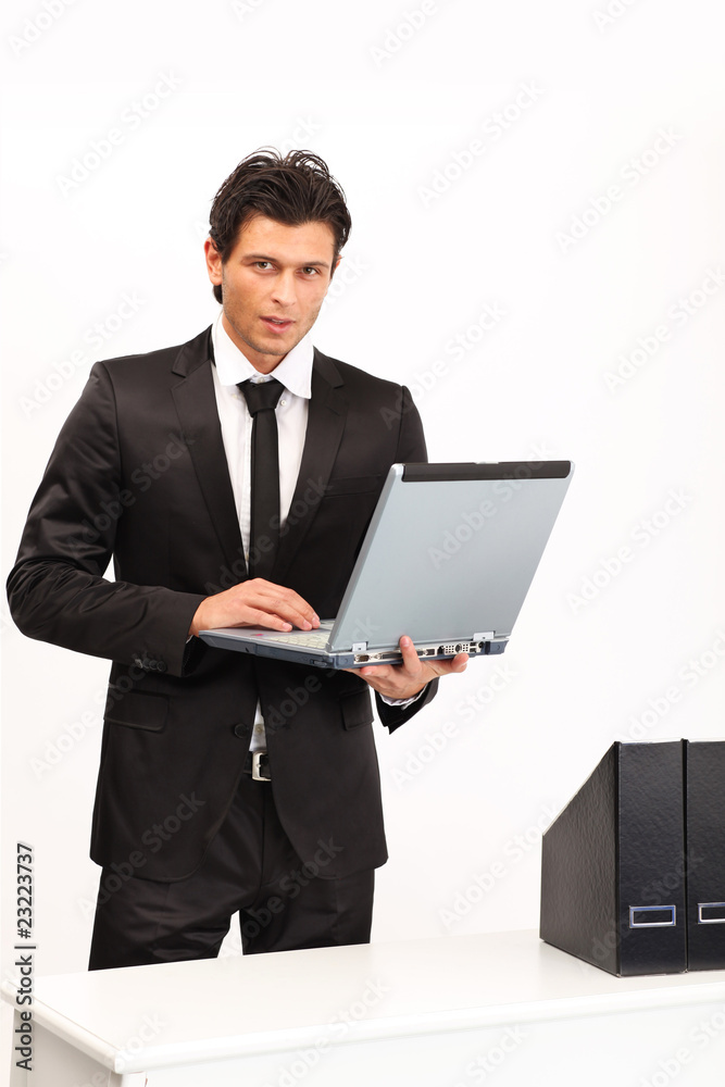 Busuiness Mann am PC Busuiness Mann am PC