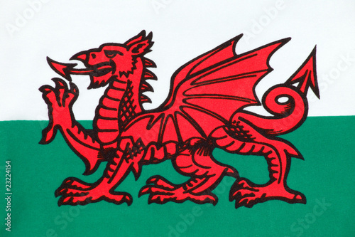 Welsh Flag (Wales) © Tony Baggett