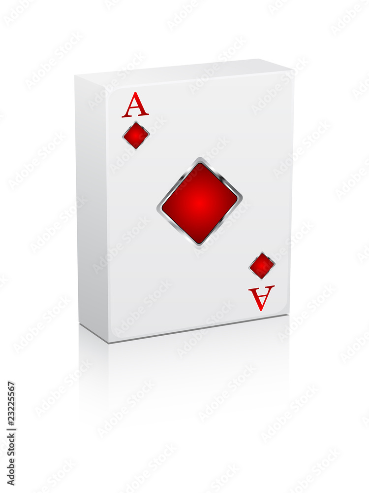 Obraz premium games card ace