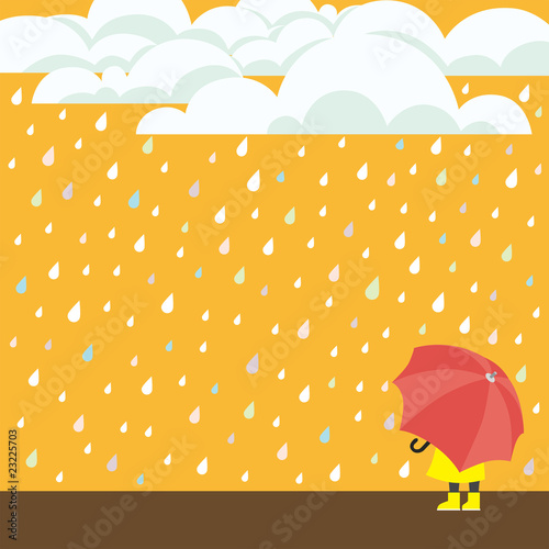 Raining
