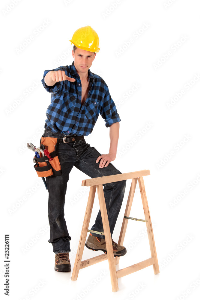Sexy construction worker Sexy construction worker