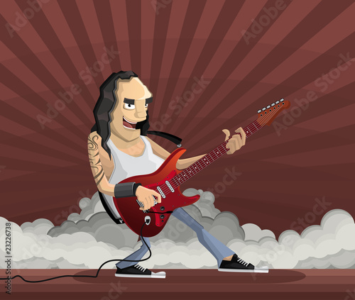 Rock guitarist