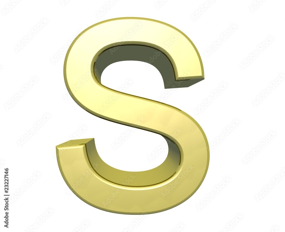 Buchstabe S Buchstabe S