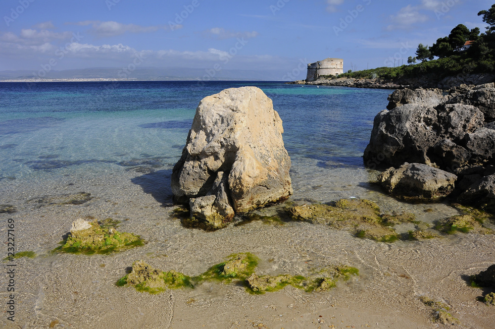 Obraz premium spiaggia lazzareto - alghero