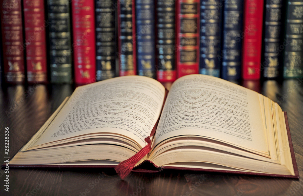 Obraz premium Das offene Buch