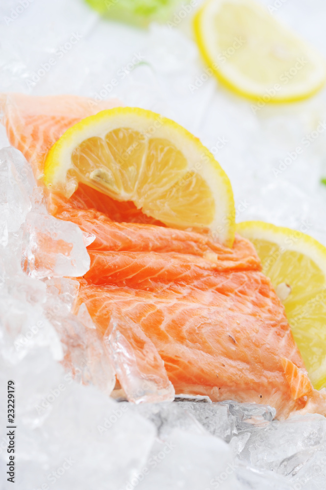 red fish on ice red fish on ice