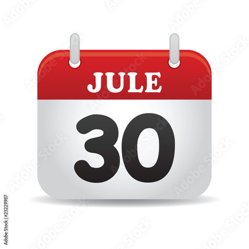 calendar icon - vector illusrtation
